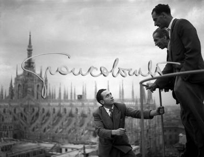 La ricostruzione della galleria Vittorio Emanuele II. Milano, 1948